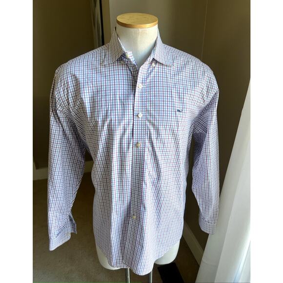 Vineyard Vines plaid buttondown shirt size XL - Picture 1 of 6